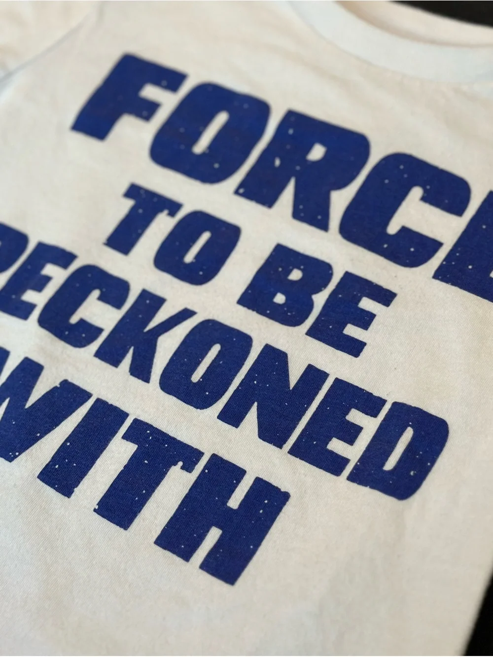The Children's Place Light Blue Tee with Blue Graphic Text